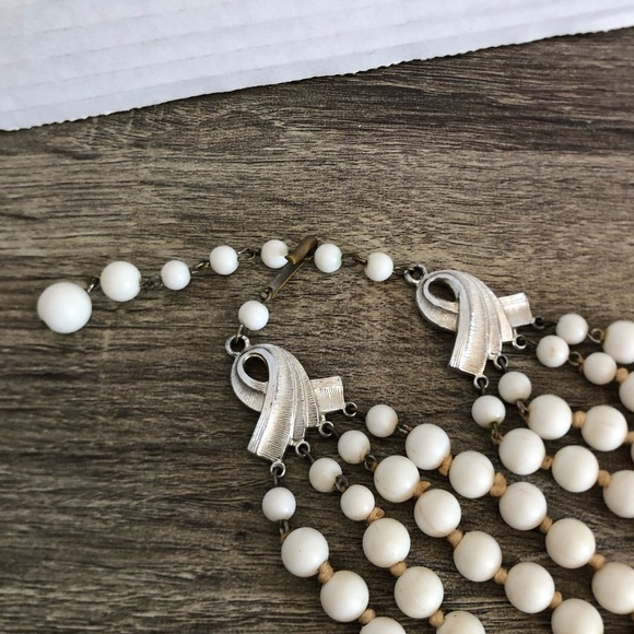 1950s Germany Four Strand Statement Necklace - Picture 6 of 11